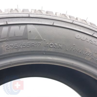 6. Opony 235/55 R17 2x MICHELIN 103H XL M+S Latitude Cross Letnie 2022 Nieużywane