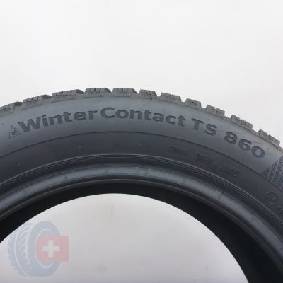 5. Opony 195/55 R16 2x CONTINENTAL 87H WinterContact TS 860 Zimowe 2020 8,2-7,8mm