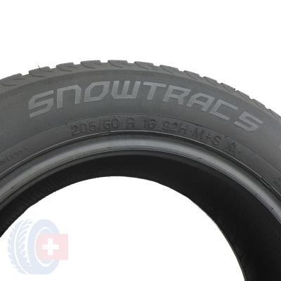 5. 2 x VREDESTEIN 205/60 R16 92H SnowTrac 5 Zima 2016 6mm