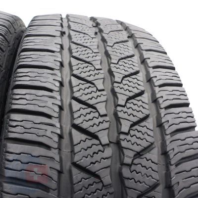 4. Opony 215/65 R16C 2x CONTINENTAL 106/104T VanContact Winter 2020 Jak Nowe 8,8-9mm