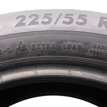 2. Opony 225/55 R17 2x ESA TECAR 101V XL SuperGrip Pro zimowe 7,5-7,8mm 2022 Jak Nowe