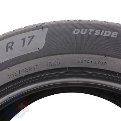 5. 4 x MICHELIN 215/65 R17 103V XL Primacy 4 S2 Lato 2022 6,8-7mm