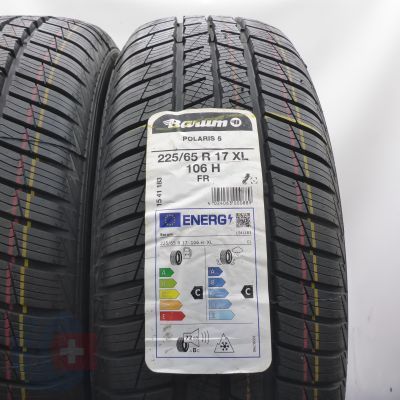 2. Opony 225/65 R17 2x BARUM 106H XL Polaris 5 Zimowe 2023 