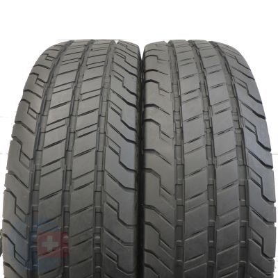 4. 4 x CONTINENTAL 215/75 R 16 C 116/114R ContiVanContact 100 Lato  7.5-8.5mm 