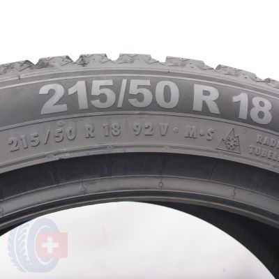 7. Opony 215/50 R18 4x SEMPERIT 92V Speed-Grip 5 Zimowe 2024/25 8,8mm 