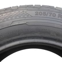4. 2 x CONTINENTAL 205/70 R17C 115/113R ContiVanContact 100 Lato 2018 Jak Nowe Nieużywane 