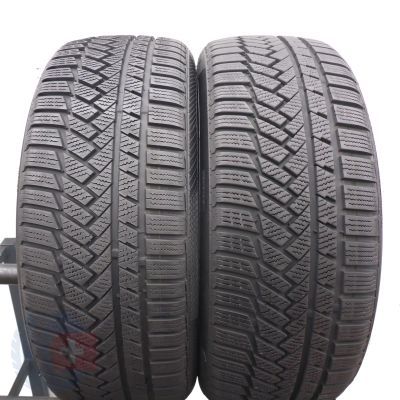 4. Opony 205/45 R17 4x CONTINENTAL 88V XL WinterContact TS850P Zimowe 2022 Jak Nowe 7,2-8,5mm