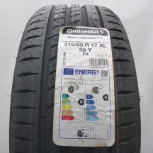 Opona 215/50 R17 1x CONTINENTAL 95Y XL PremiumContact 7 Letnia 2023
