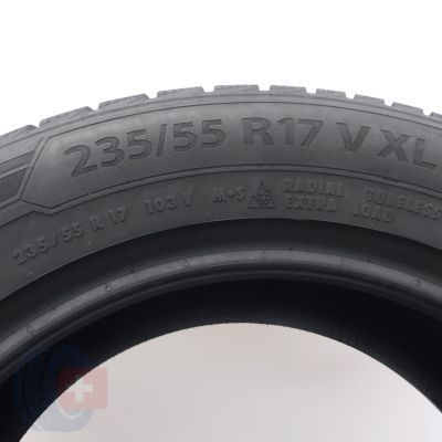 4. Opony 235/55 R17 2x BARUM 103V XL Polaris 5 Zimowe 2021 7mm