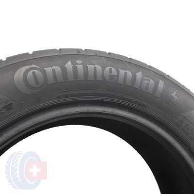 6. 4 x CONTINENTAL 195/55 R15 85V ContiEcoContact 5 Lato 2017 6mm