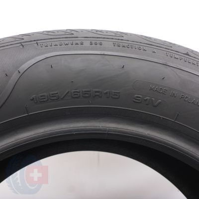 4. Opony 195/65 R15 2x SAVA 91V Intensa hp2 Letnie 2023 6,4-6,8mm