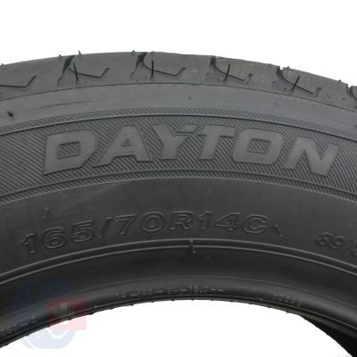 4. 2 x DAYTON 165/70 R14C 89/87R VAN Lato 2018 Jak Nowe