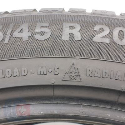 4. Opony 285/45 R20 2x CONTINENTAL 112V XL ContiWinterContact Ts830P Zimowe 2023 6mm
