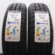 Opony 185/80 R14C 2x CONTINENTAL 102/100Q VanContact Winter Zimowe 2022