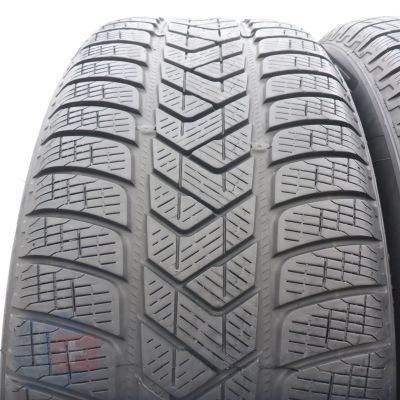 2. Opony 255/50 R19 2x PIRELLI 107V Scorpion Winter RFT BMW  Zimowe 2024 6,2-6,8mm