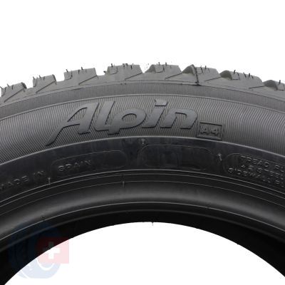 4. Opony 195/55 R15 2x MICHELIN 85H Alpin A4 Zimowe 2018 Jak Nowe Nieużywane