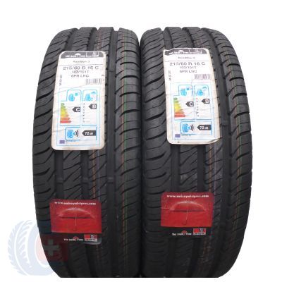 5. Opony 215/60 R16C 4x UNIROYAL 103/101T RainMax 3 letnie 2019 Jak Nowe