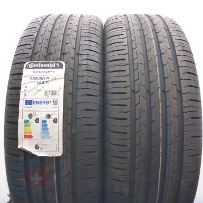 4. Opony 235/60 R18 4x CONTINENTAL 103T EcoContact 6  Letnie 2023