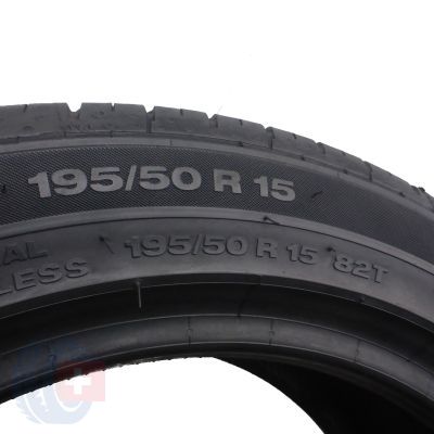 4. 2 x CONTINENTAL 195/50 R15 82T ContiPremiumContact 2 Lato 2015 5,8-6mm