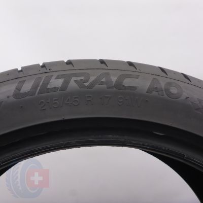 5. Opony 215/45 R17 2x VREDESTEIN 91W XL Ultrac AO Letnie 2023 6,8mm