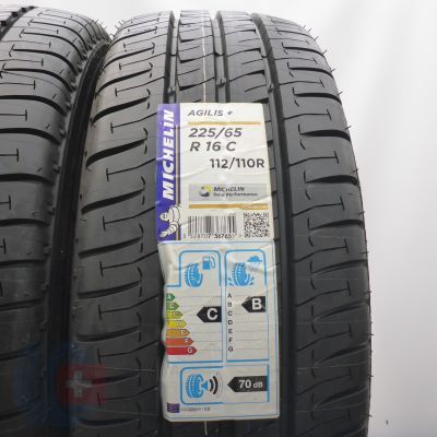2. Opony 225/65 R16C 2x MICHELIN 112/110T Agilis+ Letnie 2019 