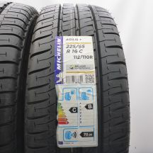 2. Opony 225/65 R16C 2x MICHELIN 112/110T Agilis+ Letnie 2019 