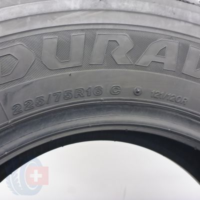 7. Opony 225/75 R16C 4x BRIDGESTONE 121/120R Duravis R660 Letnie 2018 9,7-9,5mm
