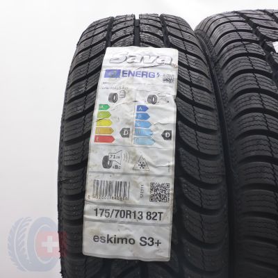 2. Opony 175/70 R13 4x SAVA 82T Eskimo S3+Zimowe 2021 