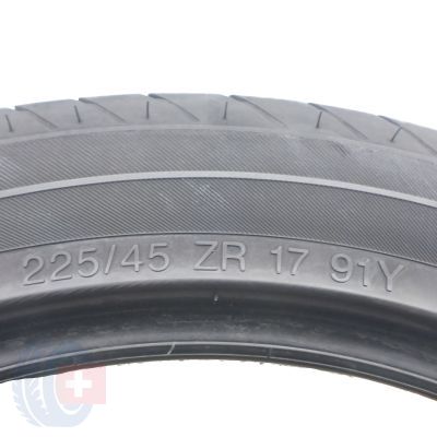 5. 2 x VREDESTEIN 225/45 ZR17 91Y Ultrac Centa 2016 Lato 6-6,5mm