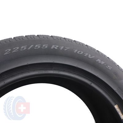 5. 2 x PIRELLI 225/55 R17 101V XL Sottozero Winter 240 SerieII M0 Zima 6-6.5-mm