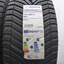 3. Opony 225/40 R19 2x MICHELIN 93Y XL CrossClimate 2 Wielosezonowe 2021/23 