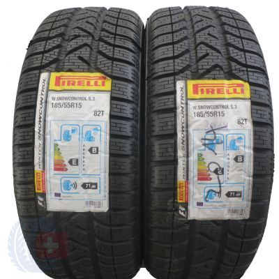 2 x PIRELLI 185/55 R15 82T SnowControl Serie 3 Winter 190 Zima 2014