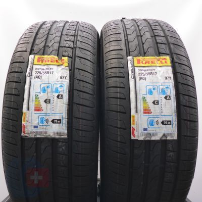 Opony 225/55 R17 2x PIRELLI 97Y Cinturato P7 A0 Letnie 2021 