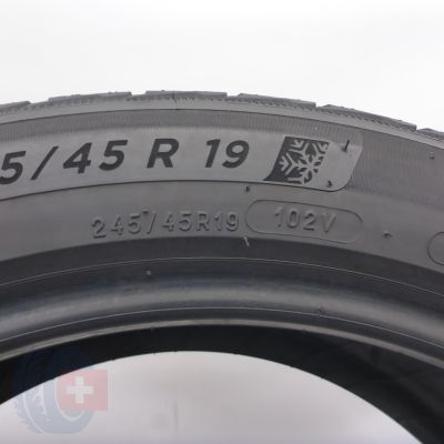 5. Opony 245/45 R19 2x MICHELIN 102V XL PilotAlpin5 Zimowe 2022 6,5mm