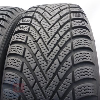 4. Opony 195/55 R16 2x PIRELLI 91H XL Winter Cinturato Zimowe 2021 7,8mm