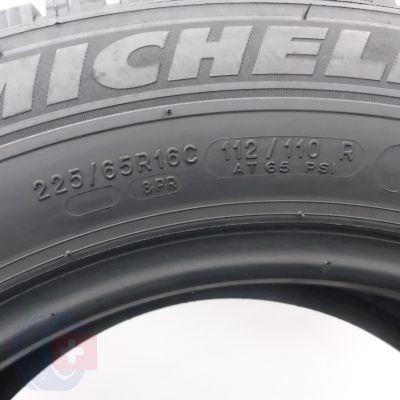 5. Opony 225/65 R16C 2x MICHELIN 112/110R Agilis Alpin Zimowe 2023 9-9,8mm