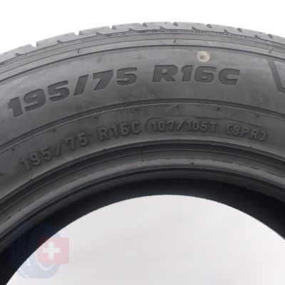 7. Opony 195/75 R16C 4x PIRELLI 107/105T Carrier Letnie 2018 Jak Nowe