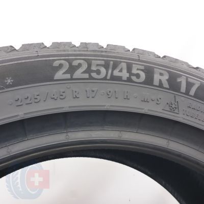 6. Opony 225/45 R17 2x SEMPERIT 91H Speed Grip 5 Zimowe 2025 7,8-7,2mm
