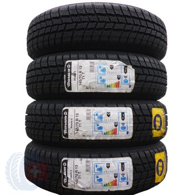 Opony 4x BARUM 145/70 R13 71T Polaris 3 Zimowe 2017 Jak Nowe Nieużywane 