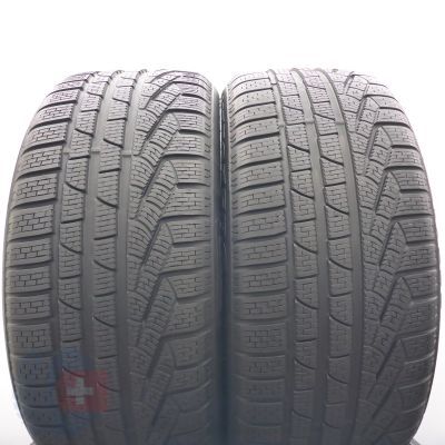 Opony 255/45 R19 2x PIRELLI 100V Sottozero Winter 240 Serie II NO Zimowe 2024 6,5-6,9mm