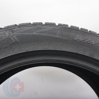 7. Opony 245/45 R18 4x VREDESTEIN 100V XL Wintrac Pro Zimowe 2022 7,2-6,2mm
