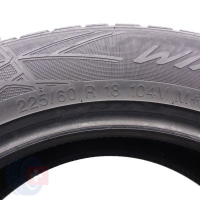 3. Opona 225/60 R18 1x VREDESTEIN 104V XL Wintrac Pro zimowa 7mm 2021 Jak Nowa