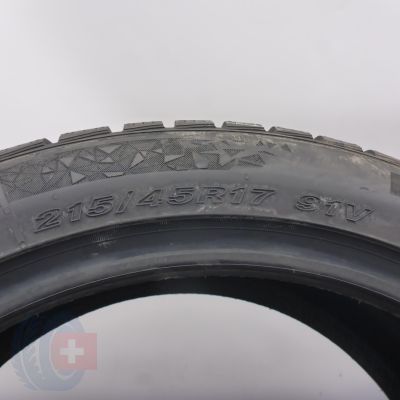 7. Opony 215/45 R17 2x NEXEN 91V XL WinGuard Sport 2 Zimowe 2019 Nieużywane 