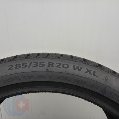 5. Opony 285/35 R20 2x CONTINENTAL 104W XL WinterContact TS860S Zimowe 2023 7mm