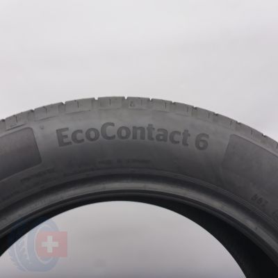 6. Opony 215/55 R17 2x CONTINENTAL 94V EcoContact 6 Letnie 2022, 2023 6-6,2mm