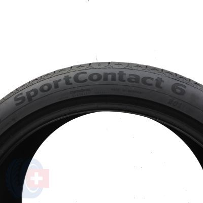 5. Opony 245/40 R19 2x CONTINENTAL 98Y XL SportContact 6 R01 Letnie 2017 6,2mm