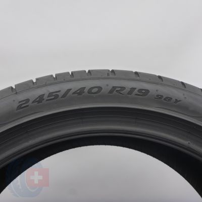 4. Opona 245/40 R19 1x PIRELLI 98Y P Zero BMW Letnia 2023 7mm