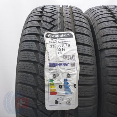 2. Opony 235/55 R18 2x CONTINENTAL 100H WinterContact TS 850 P SEAL Zimowe 2021 