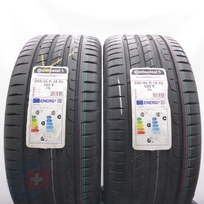 Opony 245/45 R18 2x CONTINENTAL 100Y XL PremiumContact 7 Letnie 2023 