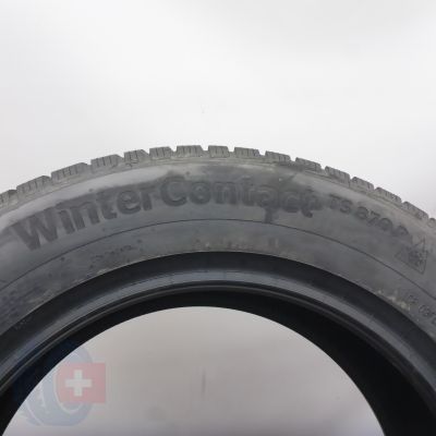 5. Opony 225/60 R17 2x CONTINENTAL 99H WinterContact TS 870 P Zimowe 2023